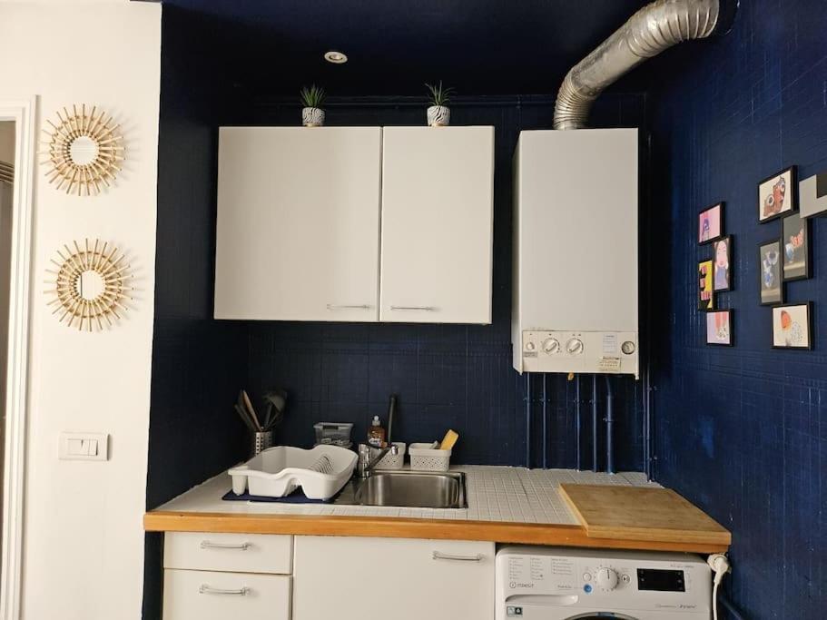 Charmant Nice Appartement 5 Personnes People Max パリ エクステリア 写真