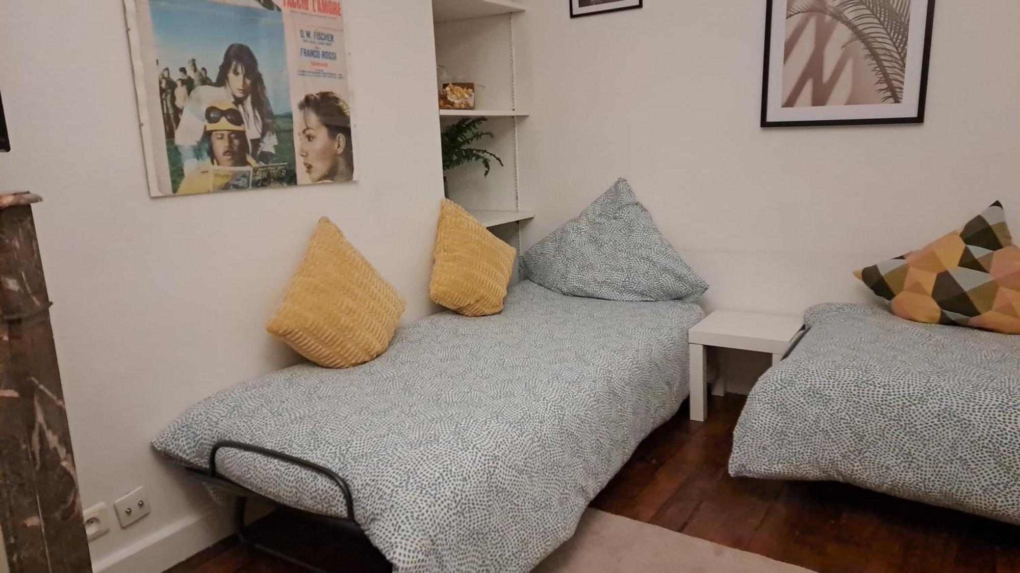 Charmant Nice Appartement 5 Personnes People Max パリ エクステリア 写真